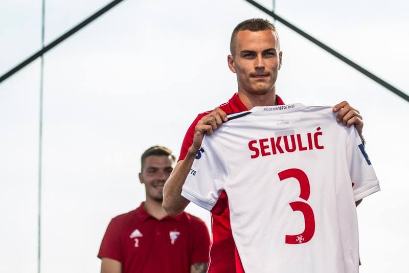 Football. Gornik Zabrze. Team Presentation. 20.07.2019