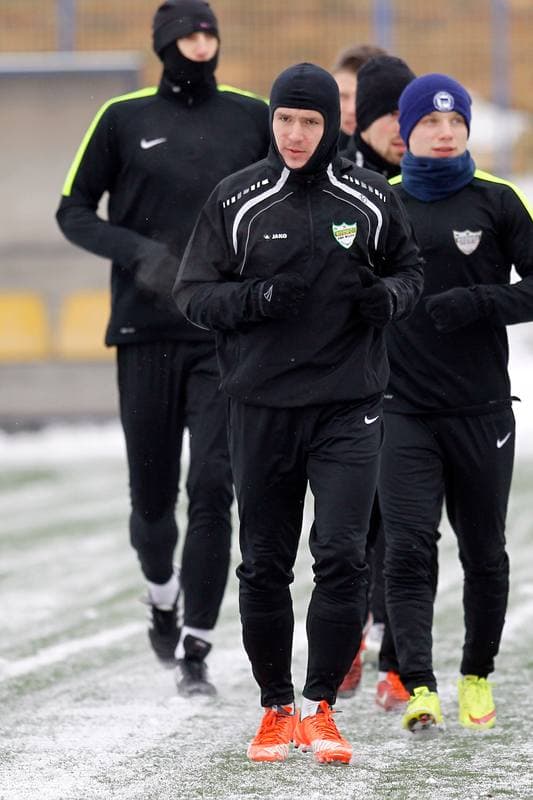 Football. Rozwoj Katowice. Training. 05.01.2016