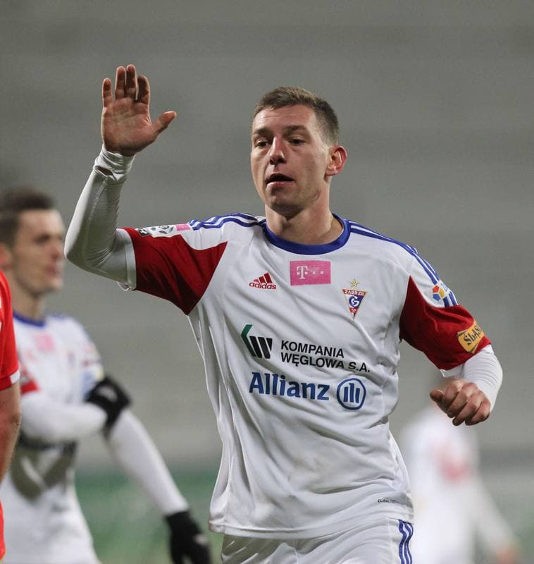 Football. T-Mobile Ekstraklasa. Gornik Zabrze - Widzew Lodz. 03.12.2013