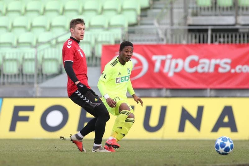 Football. Sparing. MFK Karvina - GKS Tychy. 01.02.2019