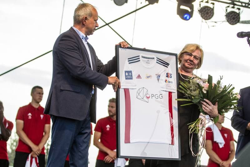 Football. Gornik Zabrze. Team Presentation. 20.07.2019