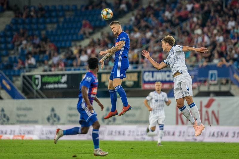 Football. PKO BP Ekstraklasa. Piast Gliwice - Lech Poznan. 20.07.2019