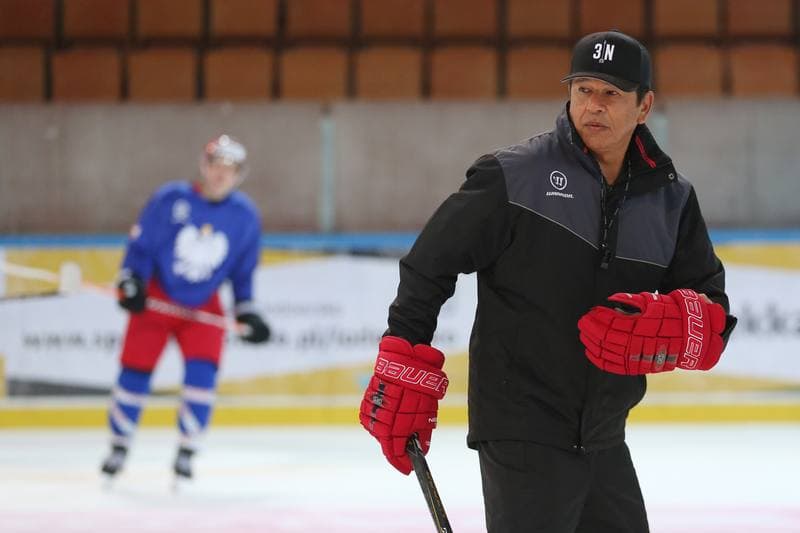 Ice Hockey. Poland national team. Training. 27.09.2017