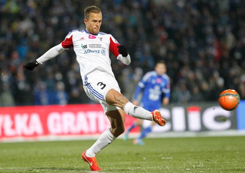 Football. T-Mobile Ekstraklasa. Ruch Chorzow - Gornik Zabrze. 04.10.2014