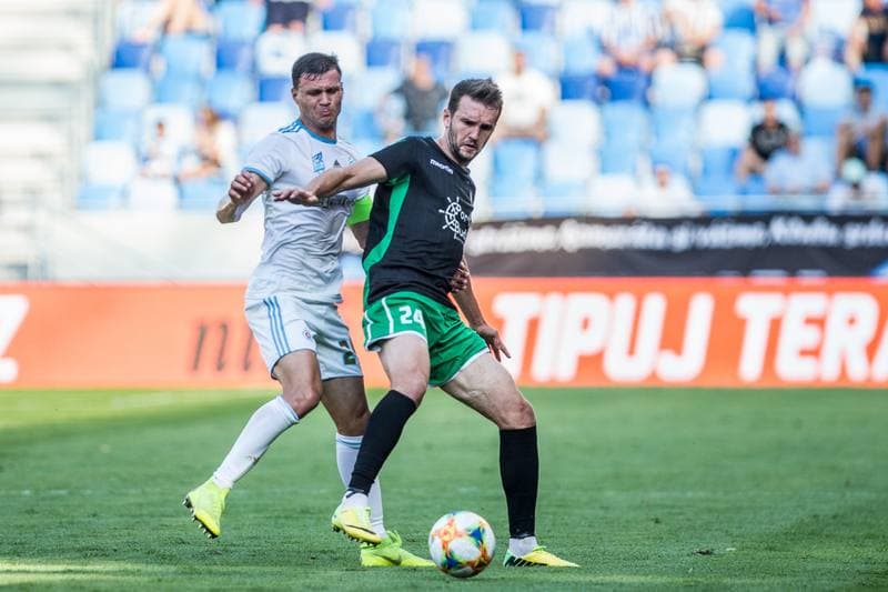 Football. UEFA Europa League. Slovan Bratislava - KF Feronikeli. 24.07.2019