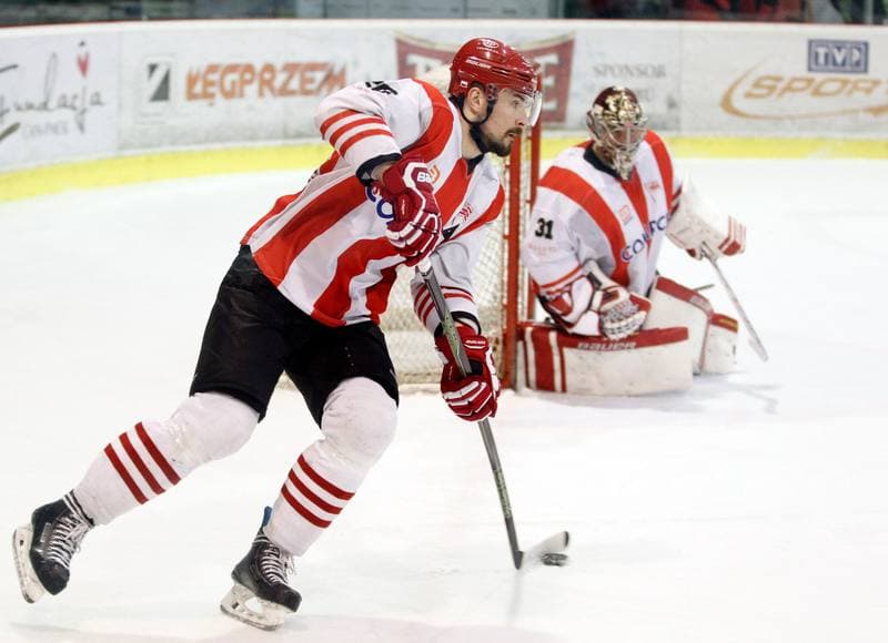 Ice Hockey. Polish Hockey League. Comarch Cracovia - GKS Tychy. 22.03.2016
