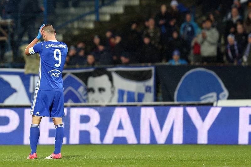 Football. Nice I Liga. Ruch Chorzow - Stal Mielec. 17.11.2017
