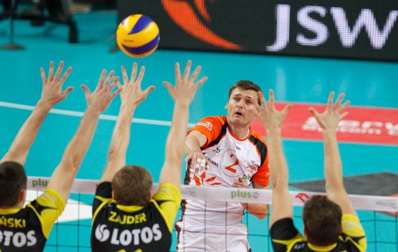 Volleyball. CEV Champions League. Jastrzebski Wegiel - Asseco Resovia Rzeszow. 05.02.2014
