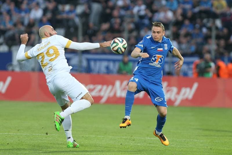 Football. Polish Cup. Zaglebie Sosnowiec - Lech Poznan. 05.04.2016