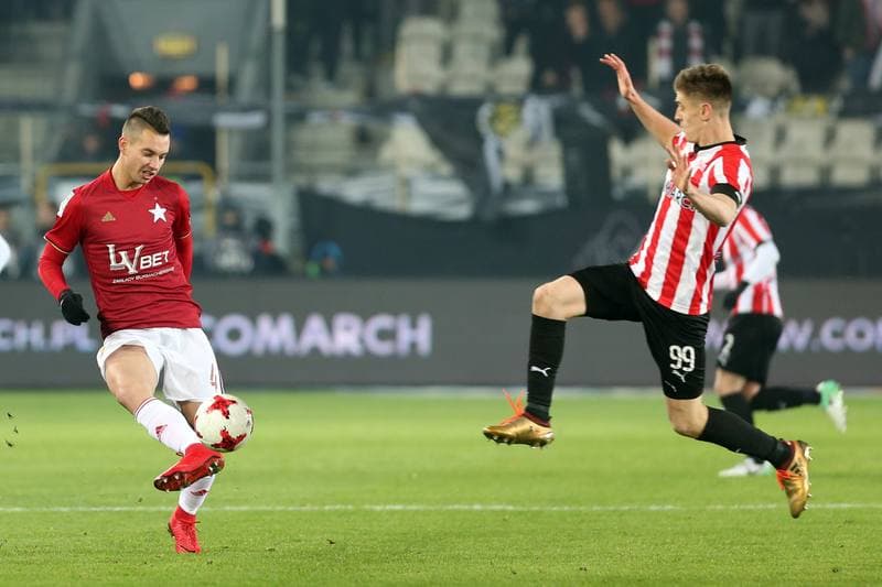 Football. Lotto Ekstraklasa. Cracovia Krakow - Wisla Krakow. 13.12.2017