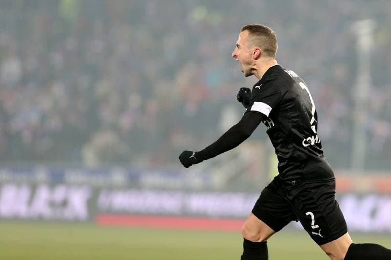 Football. Lotto Ekstraklasa. Gornik Zabrze - Cracovia Krakow. 18.12.2017