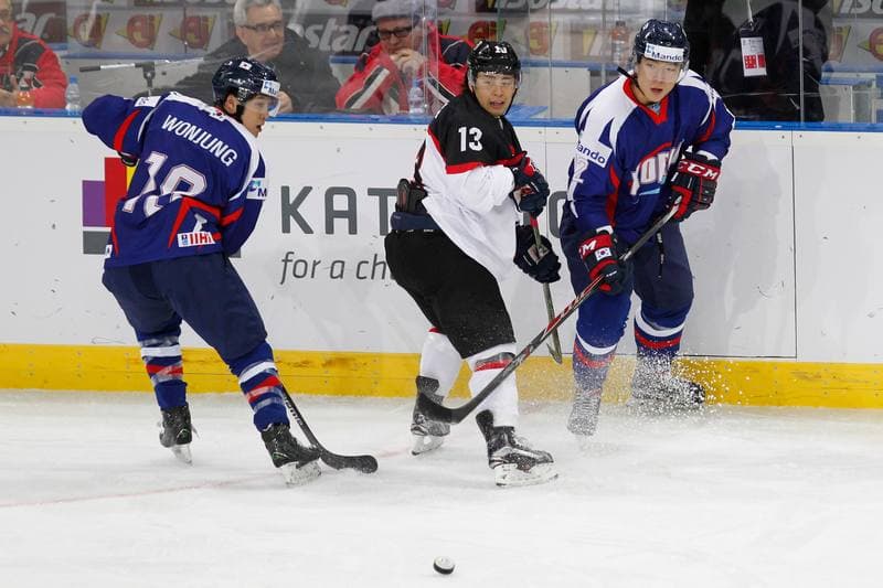 Ice Hockey. World Championship Division 1A. Korea - Japan. 26.04.2016