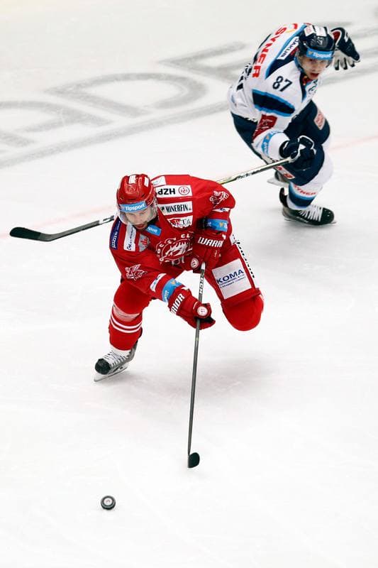 Ice Hockey. Tipsport Extraliga. Ocelari Trinec - Bili Tygri Liberec. 22.12.2017
