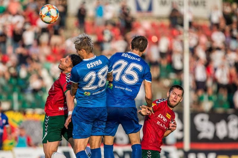 Football. Fortuna I Liga. Zaglebie Sosnowiec - Podbeskidzie Bielsko-Biala. 27.07.2019