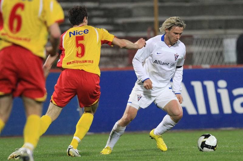 Football. I liga. Gornik Zabrze - Znicz Pruszkow. 24.04.2010