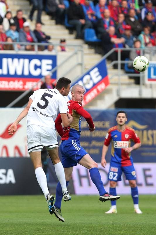 Football. Ekstraklasa. Piast Gliwice - Zaglebie Lubin. 15.05.2016