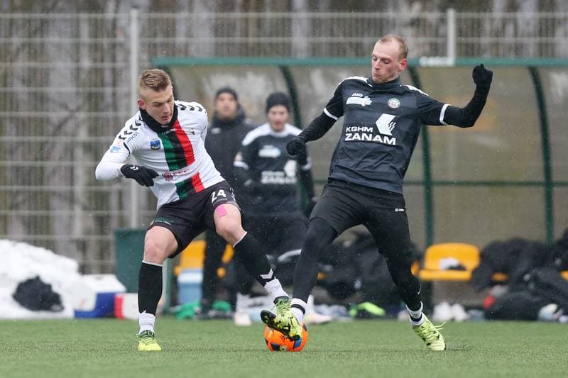 Football. Friendly Match. GKS Tychy - KS Polkowice. 16.02.2018