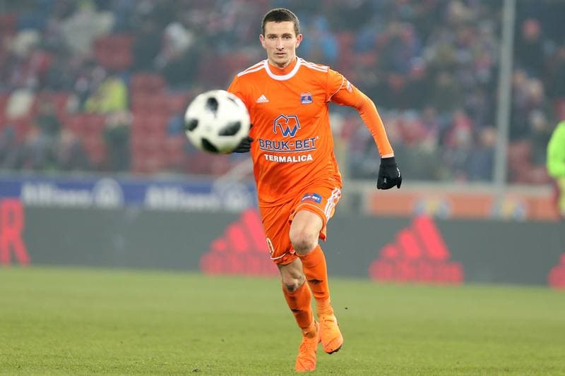 Football. Lotto Ekstraklasa. Gornik Zabrze - Bruk-Bet Termalica Nieciecza. 19.02.2018
