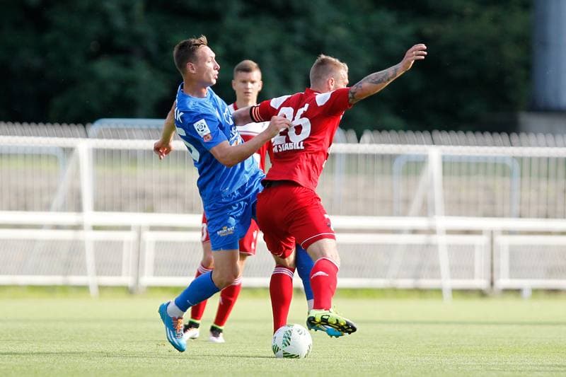 Football. Sparing. Bruk-Bet Termalica Nieciecza - Gornik Zabrze. 29.06.2016