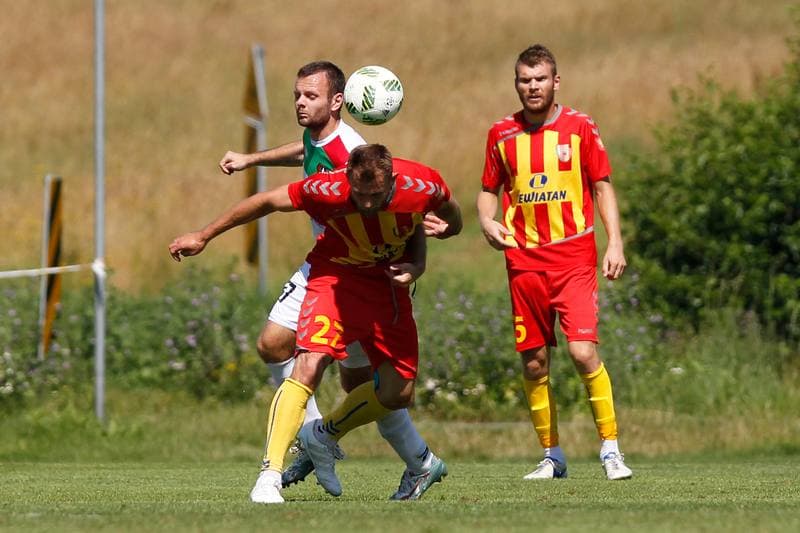 Football. Sparing. Korona Kielce - Zaglebie Sosnowiec. 02.07.2016