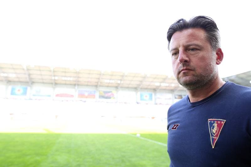 Football. Lotto Ekstraklasa. Piast Gliwice - Pogon Szczecin. 21.04.2018
