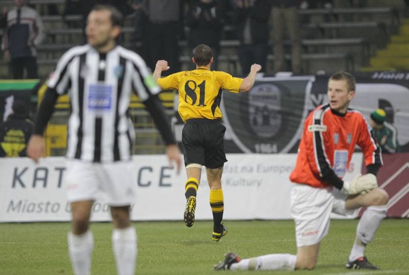 Football. I liga. GKS Katowice - Sandecja Nowy Sacz. 04.05.2013