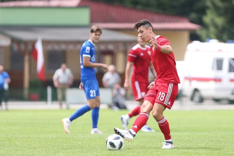 Football. Sparing. Podbeskidzie Bielsko-Biala - Piast Gliwice. 07.07.2018