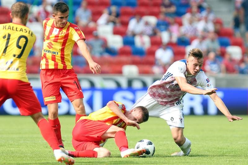 Football. Lotto Ekstraklasa. Gornik Zabrze - Korona Kielce. 22.07.2018