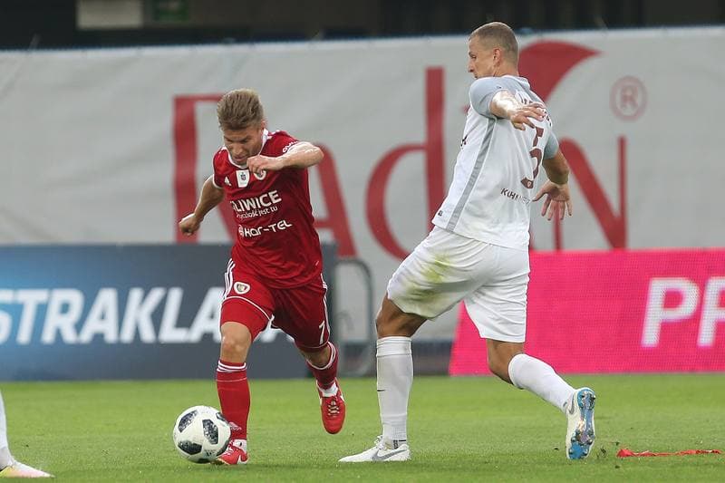Football. PKO BP Ekstraklasa. Piast Gliwice - Zaglebie Lubin. 04.08.2018