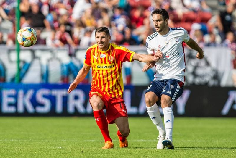 Football. PKO BP Ekstraklasa. Gornik Zabrze - Korona Kielce. 25.08.2019