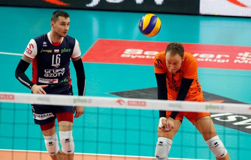 Volleyball. PlusLiga. Jastrzebski Wegiel - ZAKSA Kedzierzyn-Kozle. 11.01.2014