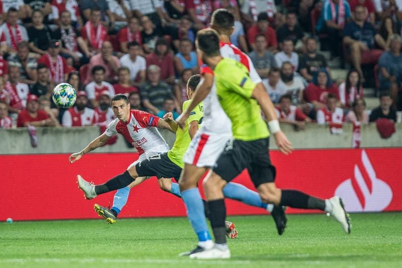 Football. UEFA Champions League. Slavia Prague - CFR Cluj. 28.08.2019