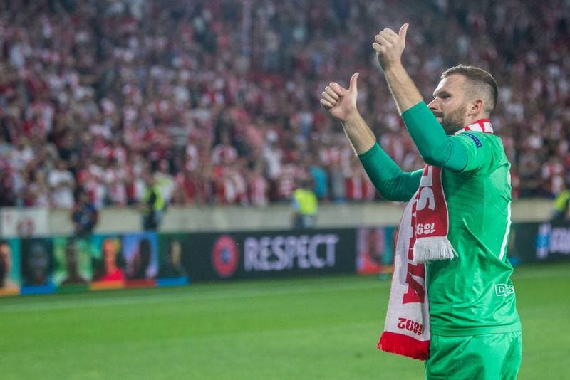 Football. UEFA Champions League. Slavia Prague - CFR Cluj. 28.08.2019