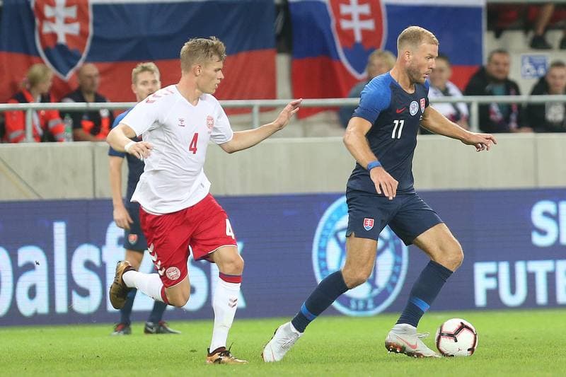 Football. International Friendly. Slovakia - Denmark. 05.09.2018