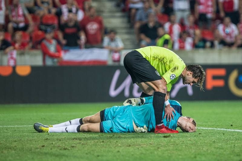 Football. UEFA Champions League. Slavia Prague - CFR Cluj. 28.08.2019