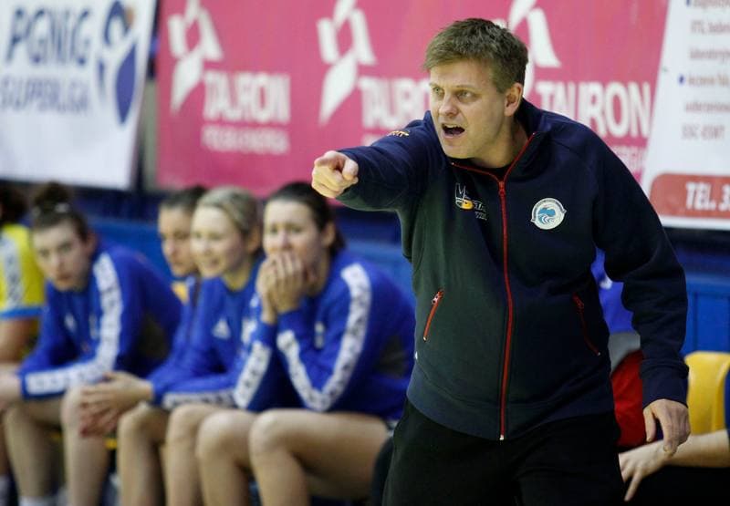 Handball. PGNiG Superliga. KPR Ruch Chorzow - Vistal Laczpol Gdynia. 15.01.2014