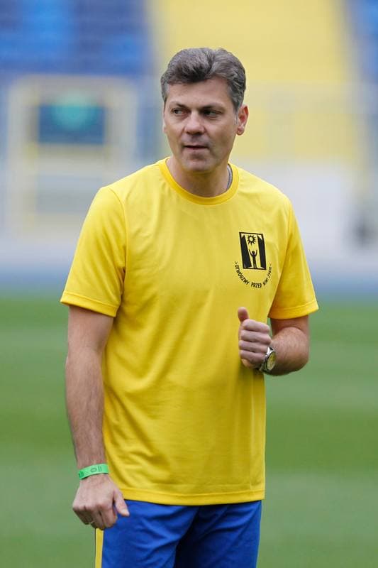 Football. Charity Match. Politicians - Journalists. 27.10.2018