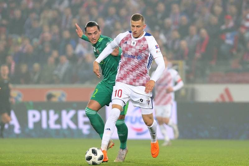 Football. Lotto Ekstraklasa. Gornik Zabrze - Slask Wroclaw. 09.11.2018
