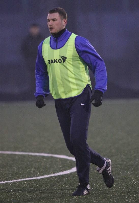 Football. Sparing. Gornik II Zabrze - Gwarek Ornontowice. 18.02.2011