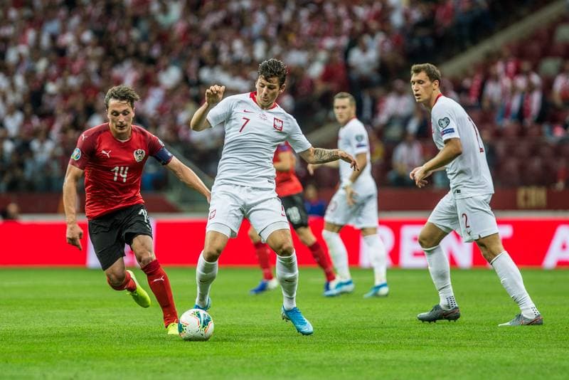 Football. Euro 2020 Qualifiers. Poland - Austria. 09.09.2019