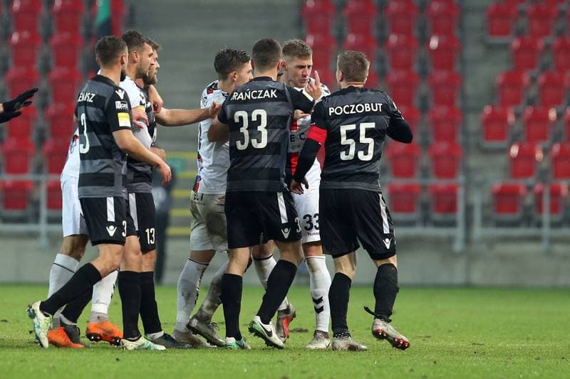 Football. Fortuna I Liga. GKS Tychy - GKS Katowice. 24.11.2018