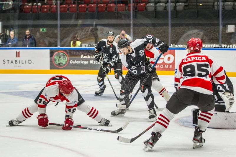 Ice Hockey. Polska Hokej Liga. GKS Tychy - Comarch Cracovia. 17.09.2019
