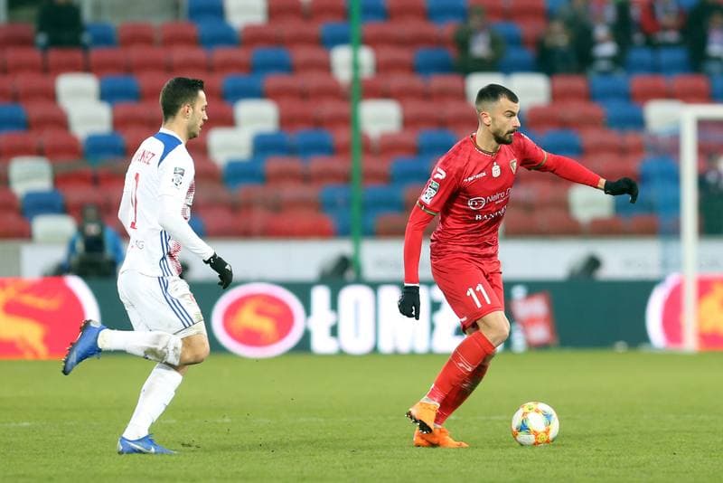 Football. Lotto Ekstraklasa. Gornik Zabrze - Zaglebie Sosnowiec. 23.02.2019
