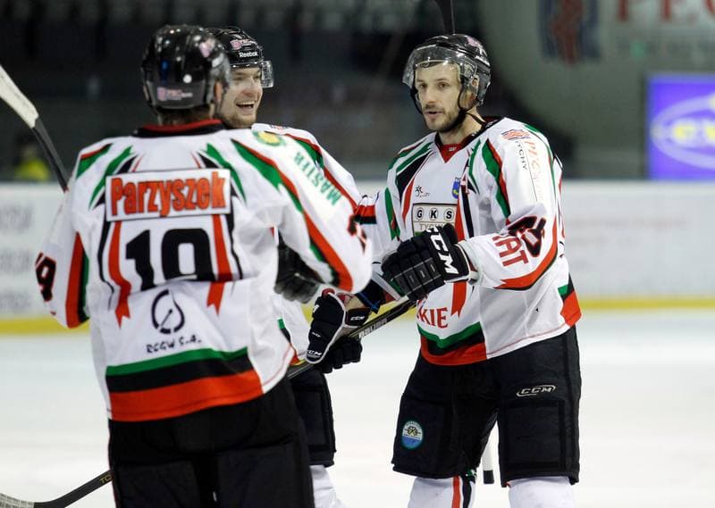 Ice Hockey. Polska Hokej Liga. GKS Tychy - Ciarko KH Sanok. 23.01.2015