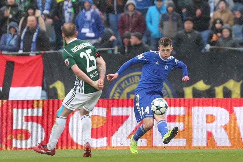 Football. II Liga. Ruch Chorzow - Olimpia Grudziadz. 10.03.2019