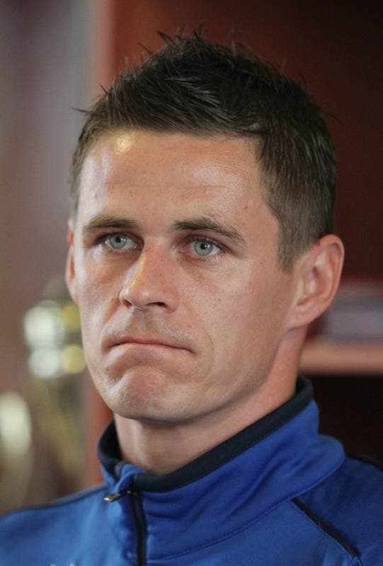 Football. Gornik Zabrze. Press Conference. 27.04.2011