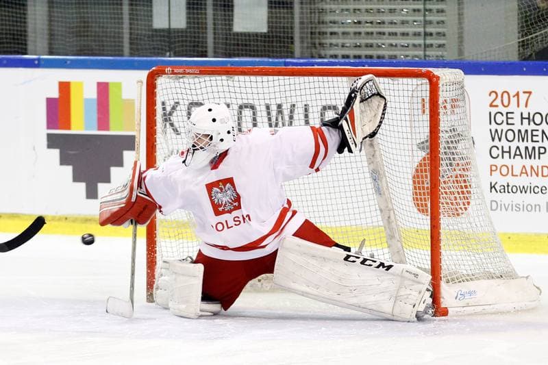 Ice Hockey. Women's World Championship. Kazakhstan - Poland. 09.04.2017
