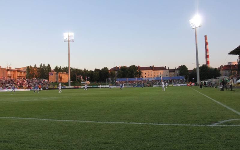 Football. I liga. Podbeskidzie Bielsko-Biala - Sandecja Nowy Sacz. 25.05.2011