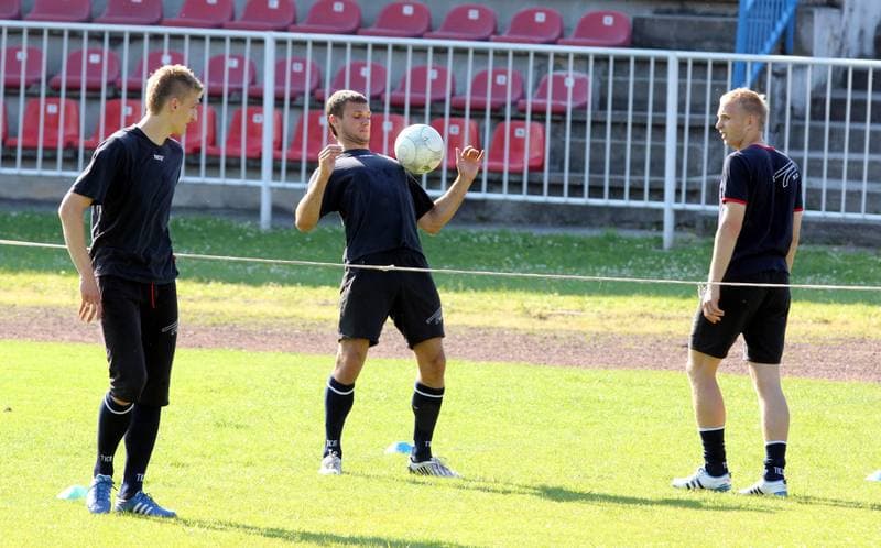 Football. Odra Wodzislaw. Training. 06.06.2011