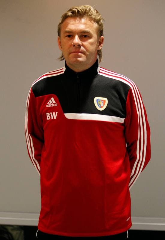 Football. Piast Gliwice. Training. 06.02.2014